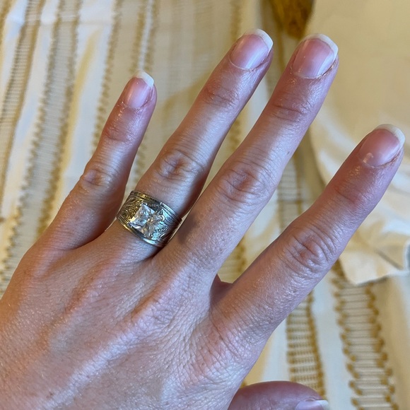 Western Wedding Ring size 6 - Picture 4 of 4